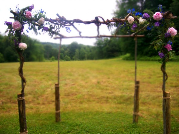 Country Wedding Arbor