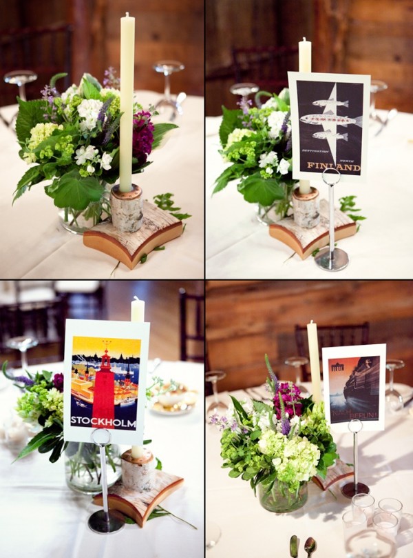 Rustic Table Numbers