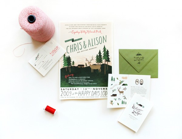 Rustic Wedding Invitation