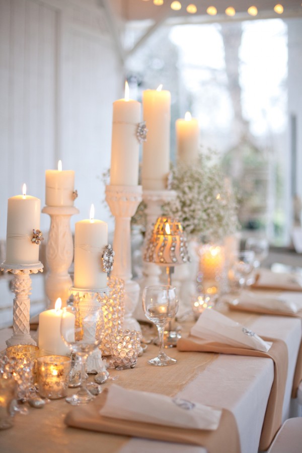 Rustic Wedding Table Decorations