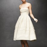 Short Rustic Reception Dress