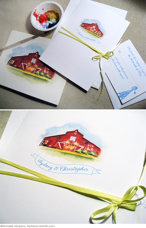 Rustic Barn Invitation