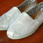 TOMS Wedding Shoes In Silver