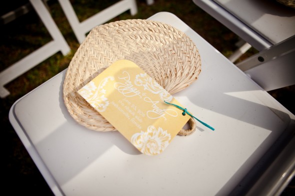 Fan Wedding Programs