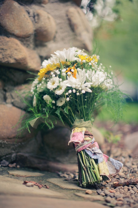 One of the best rustic and romantic bouquets