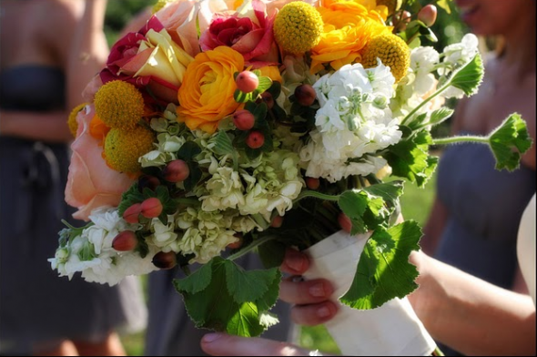 A Country Wedding Bouquet