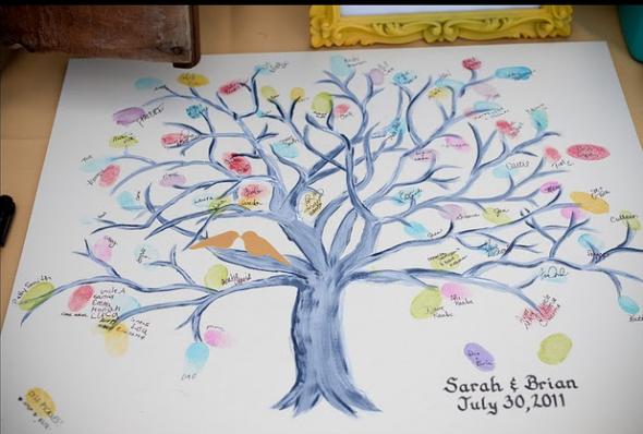A Tree Guest Book