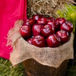 Red Apples For A Fall Wedding