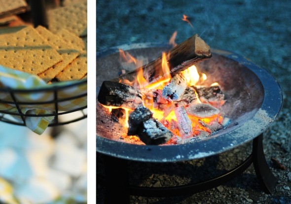 S'mores At A Farm Wedding