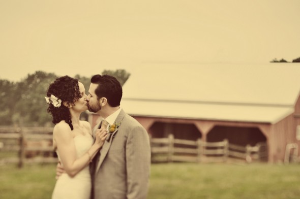 Vintage Farm Style Wedding In NJ