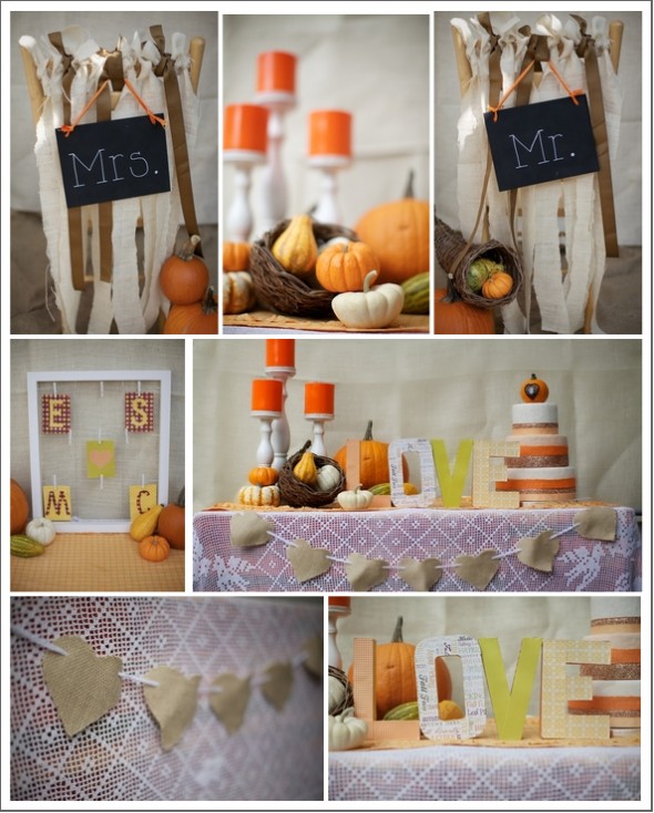 Rustic Fall Wedding Ideas & Decorations