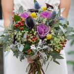 Rustic Country Farm Style Wedding Flowers
