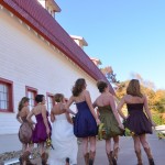 Country Western Wedding Party With Cowboy Boots