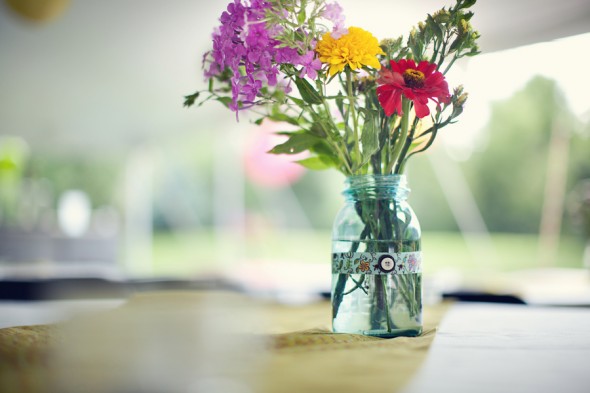 Wildflowers For A Rustic Wedding