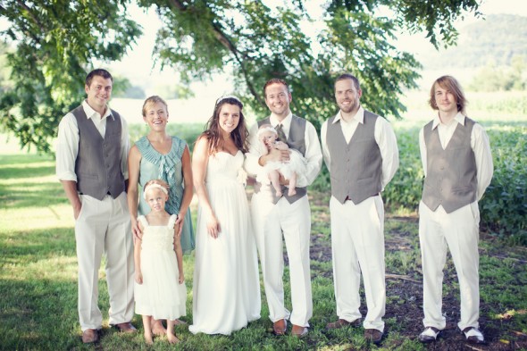 Rustic WI Farm Wedding