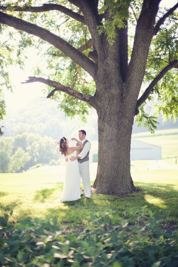 A Country Rustic Wisconsin Farm Wedding