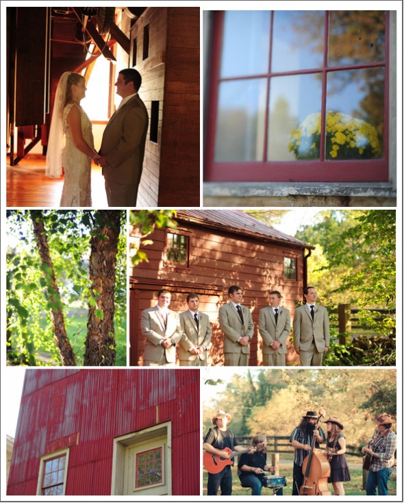 NJ rustic farm wedding at Prallsville Mill