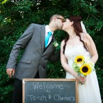 Rustic Backyard Style Wedding