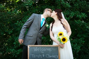 Rustic Backyard Style Wedding