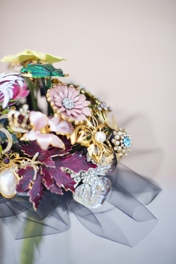 Vintage Style Wedding Bouquet