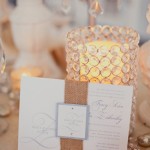 Burlap Weddig Invitation