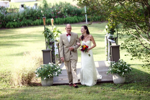 Country Outdoor Wedding Ceremony