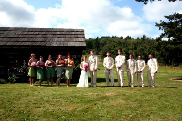 Country Wedding Party