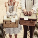 Train Case Wedding Prop