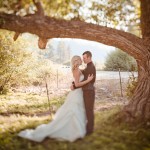 Idaho Rustic Wedding Couple