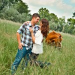 Horse Farm Engagement Session