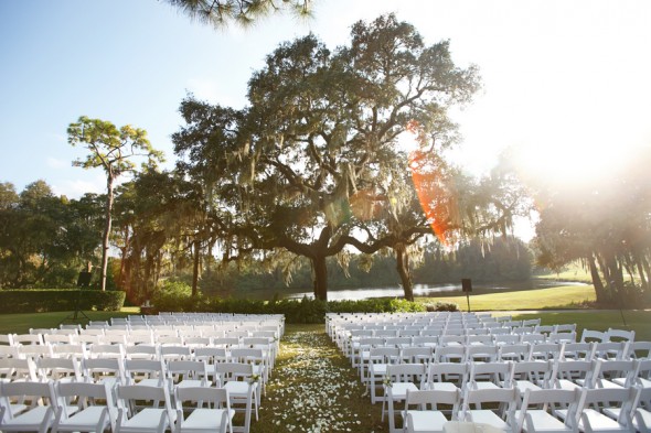 Outdoor Wedding Ceremony At Innsbrook