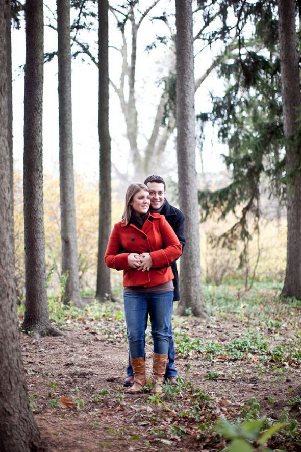 Woodsy Engagement Session