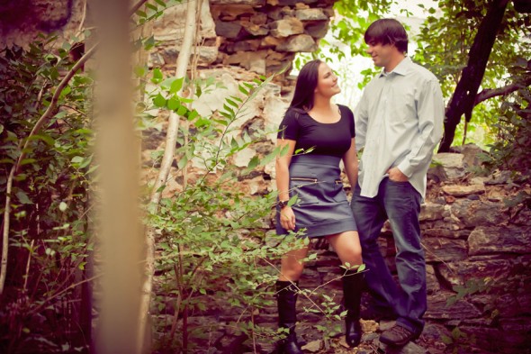 Country Rustic Engagement Session