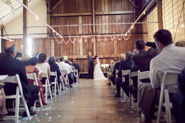 Barn Wedding Ceremony