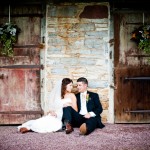 Country Wedding Couple