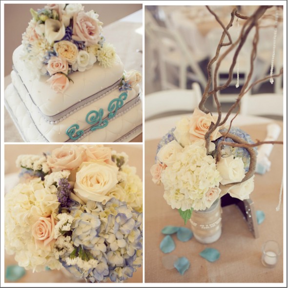 Rustic Beach Wedding Centerpieces