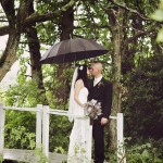 Raining Outdoor Wedding