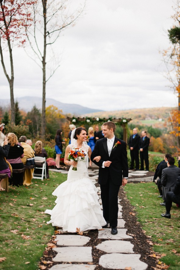 Outdoor Wedding In New Hampshire