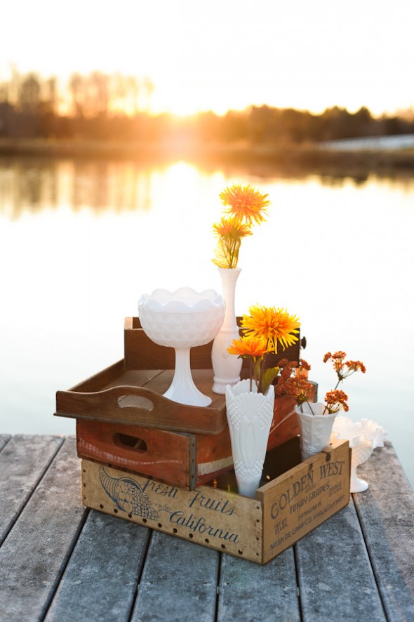 Vintage Wedding Decor Vases