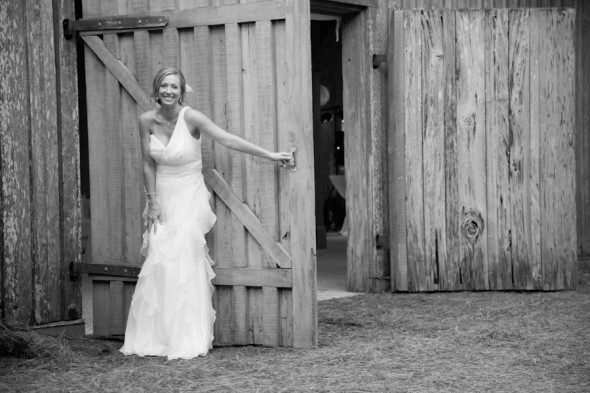 Rustic Bride At Plantation Wedding