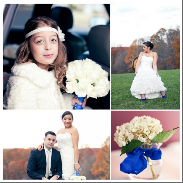 Rustic Style Winter New Jersey Wedding