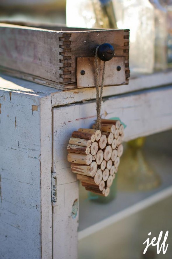 Rustic Wood Heart From Whispering Pines Catalog