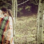 Rustic Wedding With Pendleton Blanket