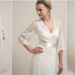 Boho Chic Vintage Style Wedding Gown