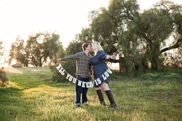 Wedding Banner All You Need Is Love
