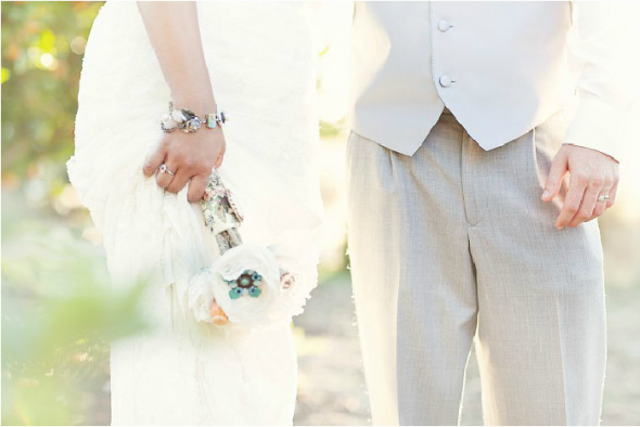 Bride & Groom From Hugs & Kisses Events