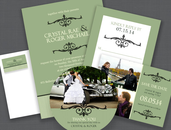 Wedding Paperie Invitations