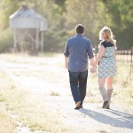Country Road Engagement Picture