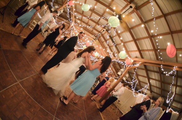 Barn Wedding Dancing