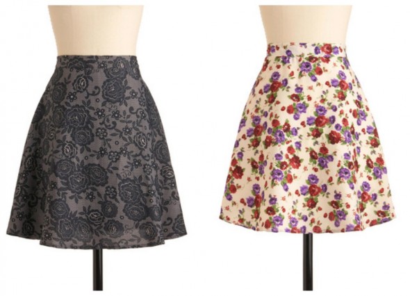 Patterned Bridesmaid Skirts